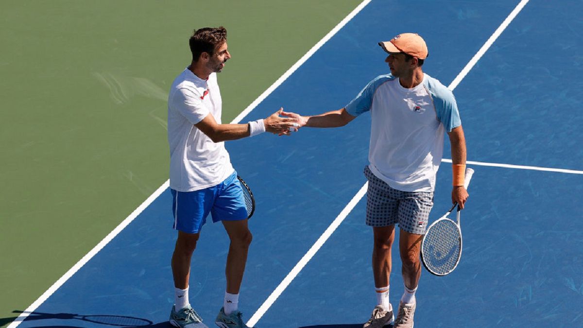 Marcel Granollers (izquierda) y Horacio Zeballos
