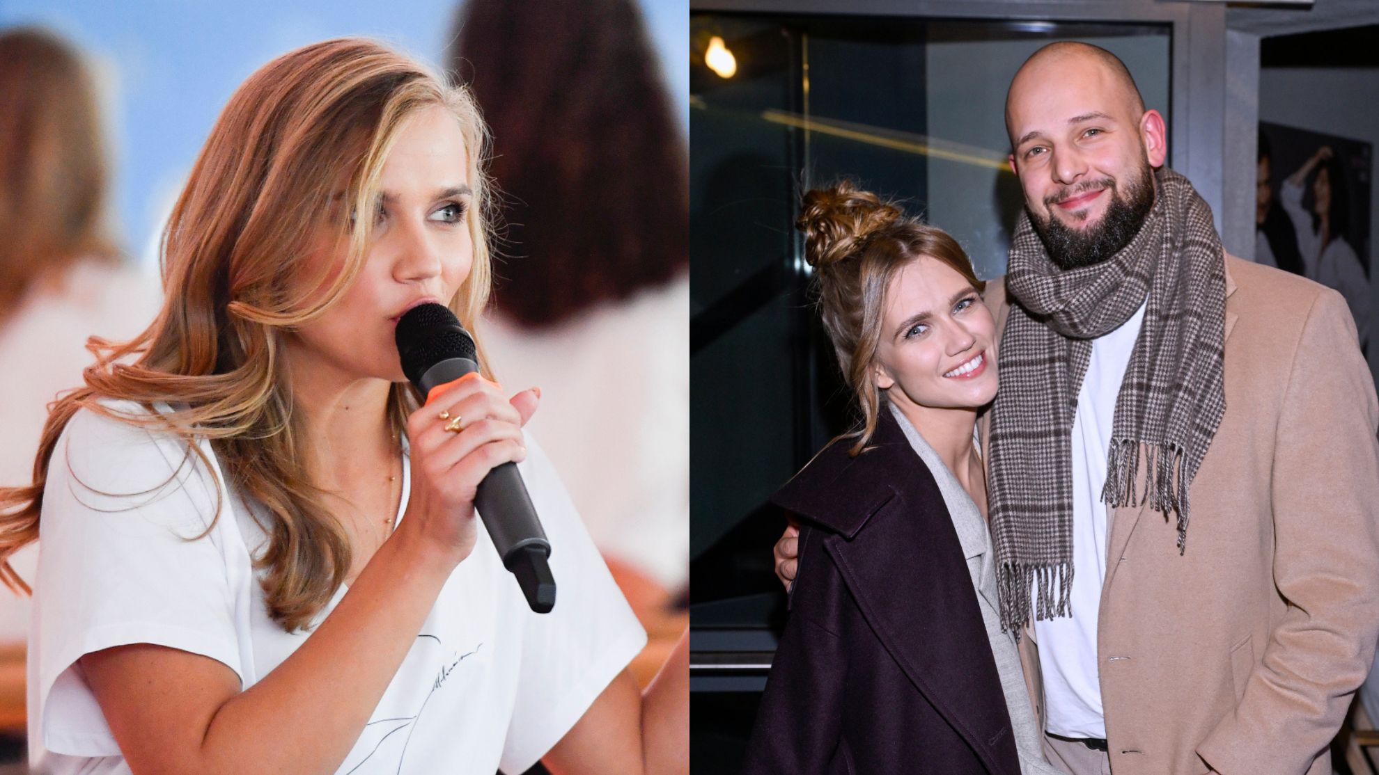 Agnieszka Kaczorowska i Maciej Pela