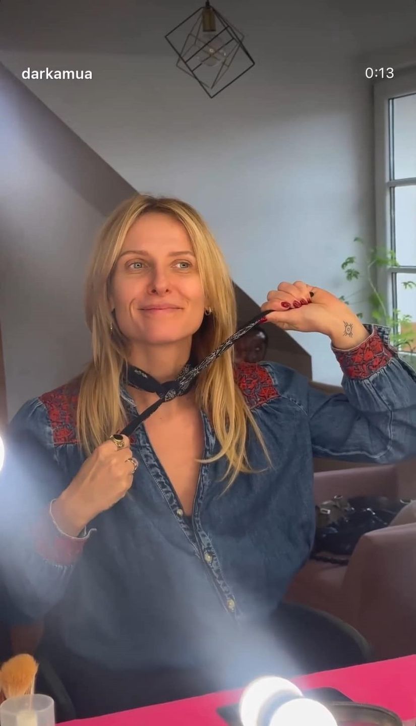 Patrycja Markowska bez makijażu