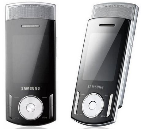 Samsung F400 we współpracy z Bang&Olufsenem 2