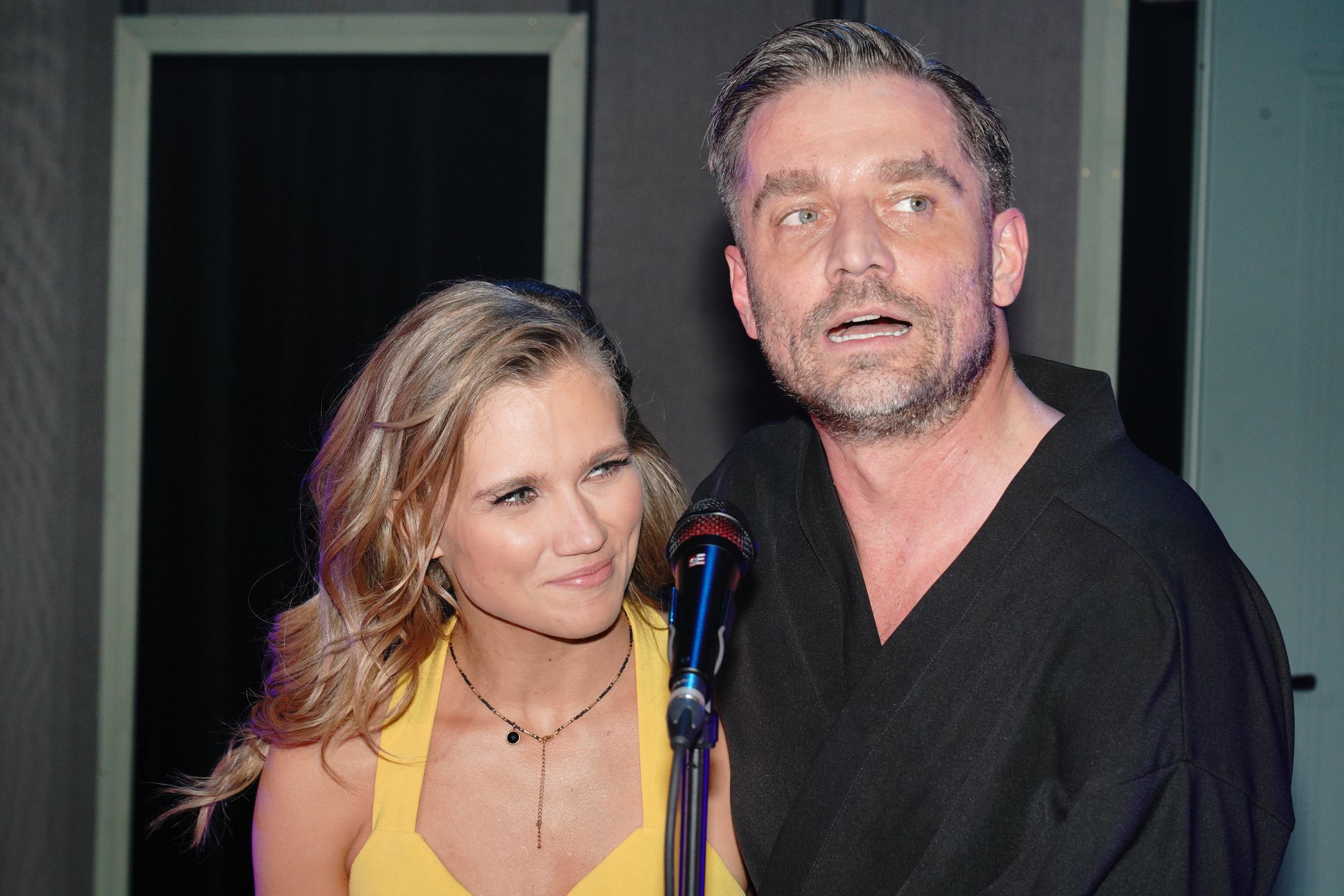 Agnieszka Kaczorowska i Marcin Rogacewicz