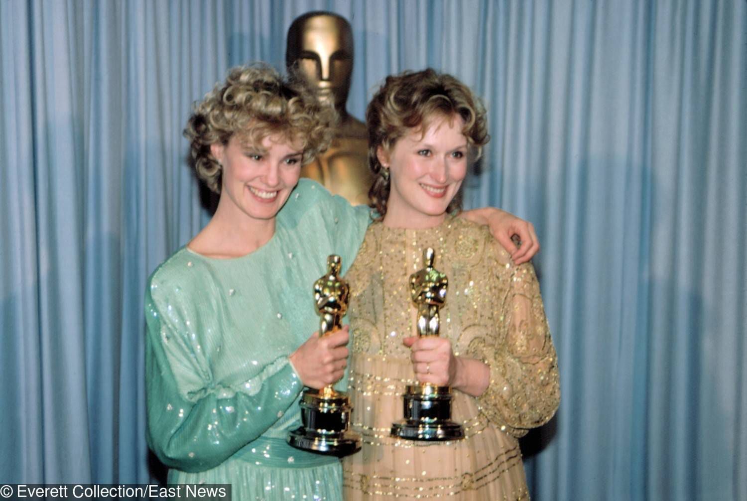 Oscary 1983 – "Złota" Meryl Streep pojawia się na gali w zaawansowanej ciąży.