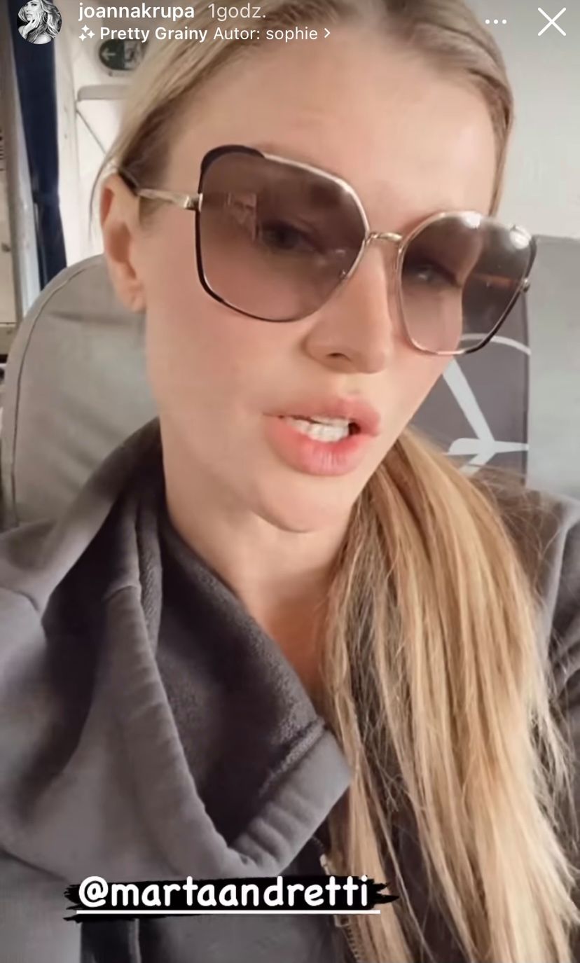 Joanna Krupa i Marta Krupa przeżyły chwilę grozy na pokładzie samolotu