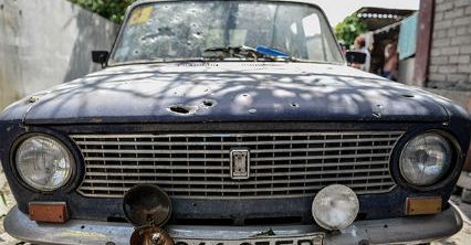 Strzały w Słowiańsku. Ucierpieli mieszkańcy