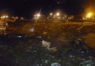 Katastrofa Boeinga 737 w Rosji. Samolot rozbił się przy lądowaniu