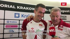 Głośny śmiech Heynena przerwał wywiad z Komendą. Selekcjoner żartował ze swojego zawodnika