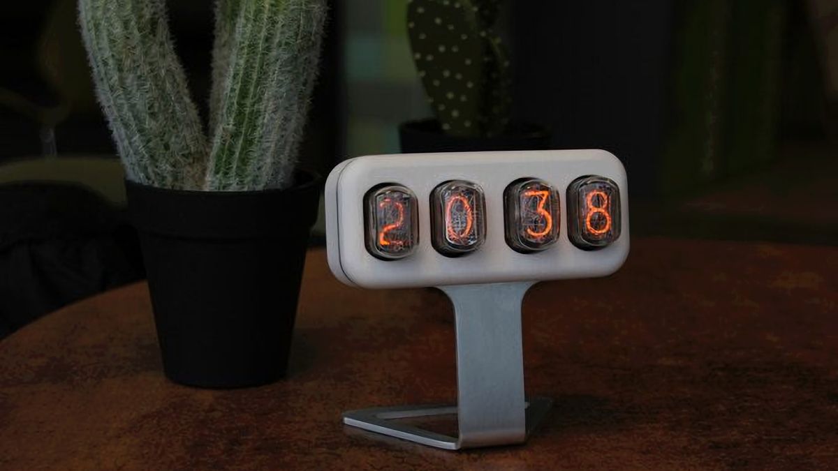 Zegar lampowy w stylu retro. Nixler na bazie Arduino wygląda jak stary stylowy sprzęt 1