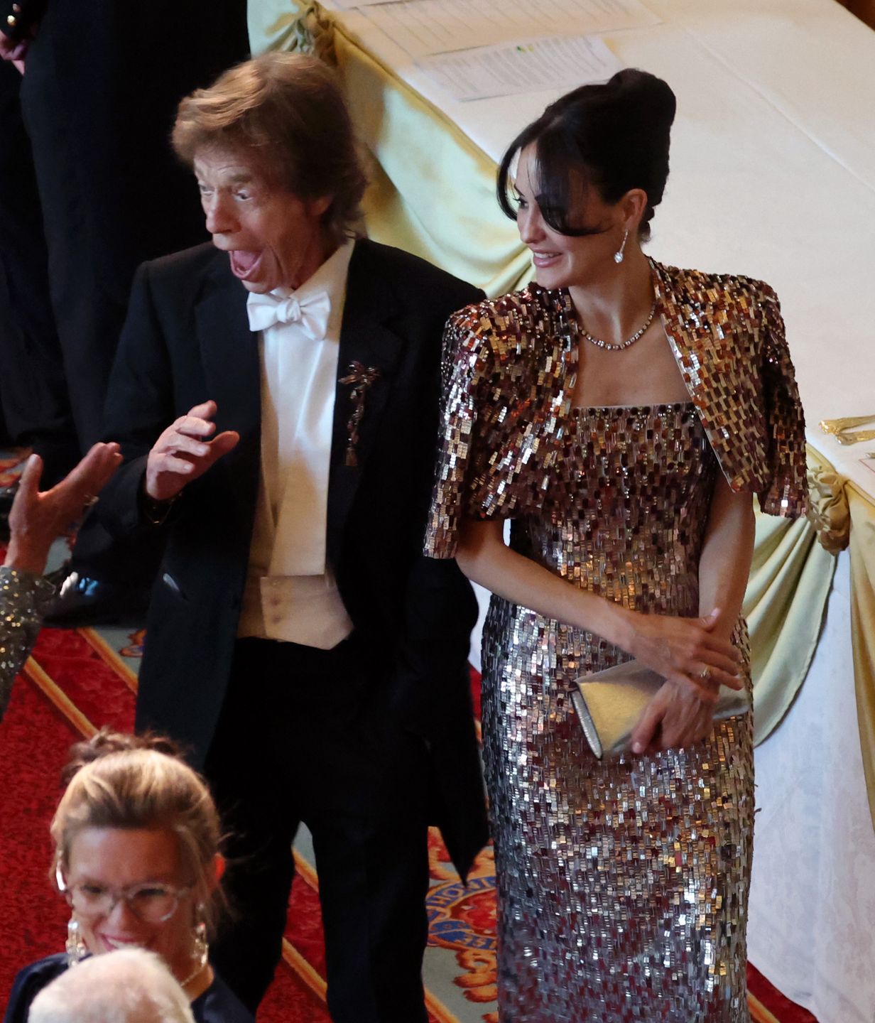 Mick Jagger z młodszą o 44 lata narzeczoną Melanie Hamrick