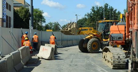 Wypadek na budowie metra. Będą utrudnienia w ruchu