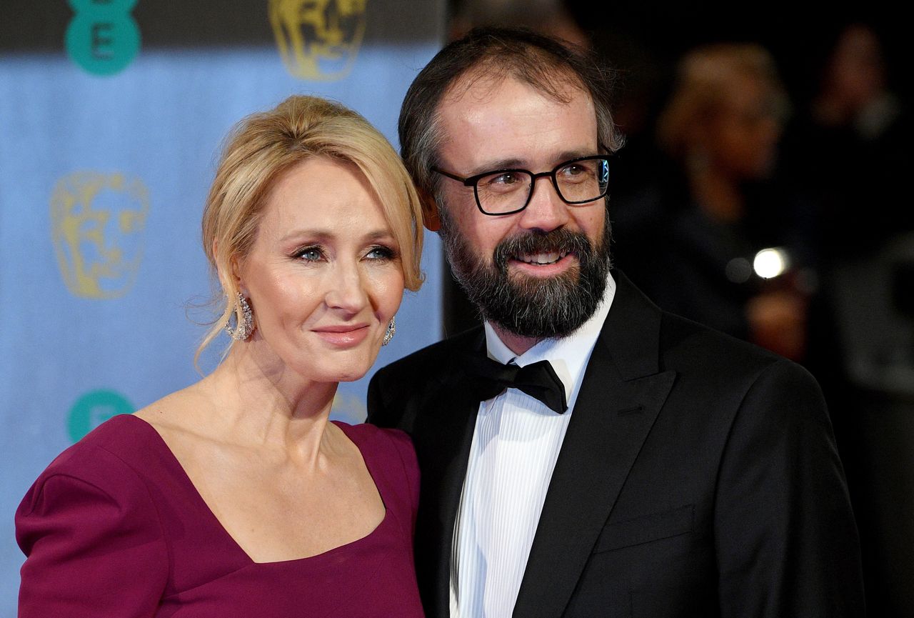 J.K. Rowling z mężem Neilem Murrayem