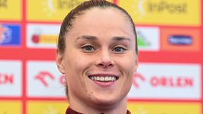 Ewa Pajor łagodnie uśmiechnięta, choć nie zagrała. "Czuję się bardzo dobrze"