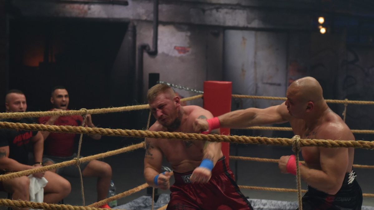 Materiały prasowe / GROMDA / Krystian Kuźma vs Piotr Półchłopek - GROMDA Fight Club 1