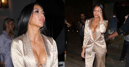 Nicole Scherzinger hipnotyzuje imponującym dekoltem przed wejściem do hollywoodzkiej knajpy (ZDJĘCIA)