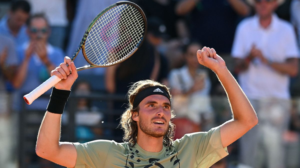 PAP/EPA / ETTORE FERRARI / Na zdjęciu: Stefanos Tsitsipas