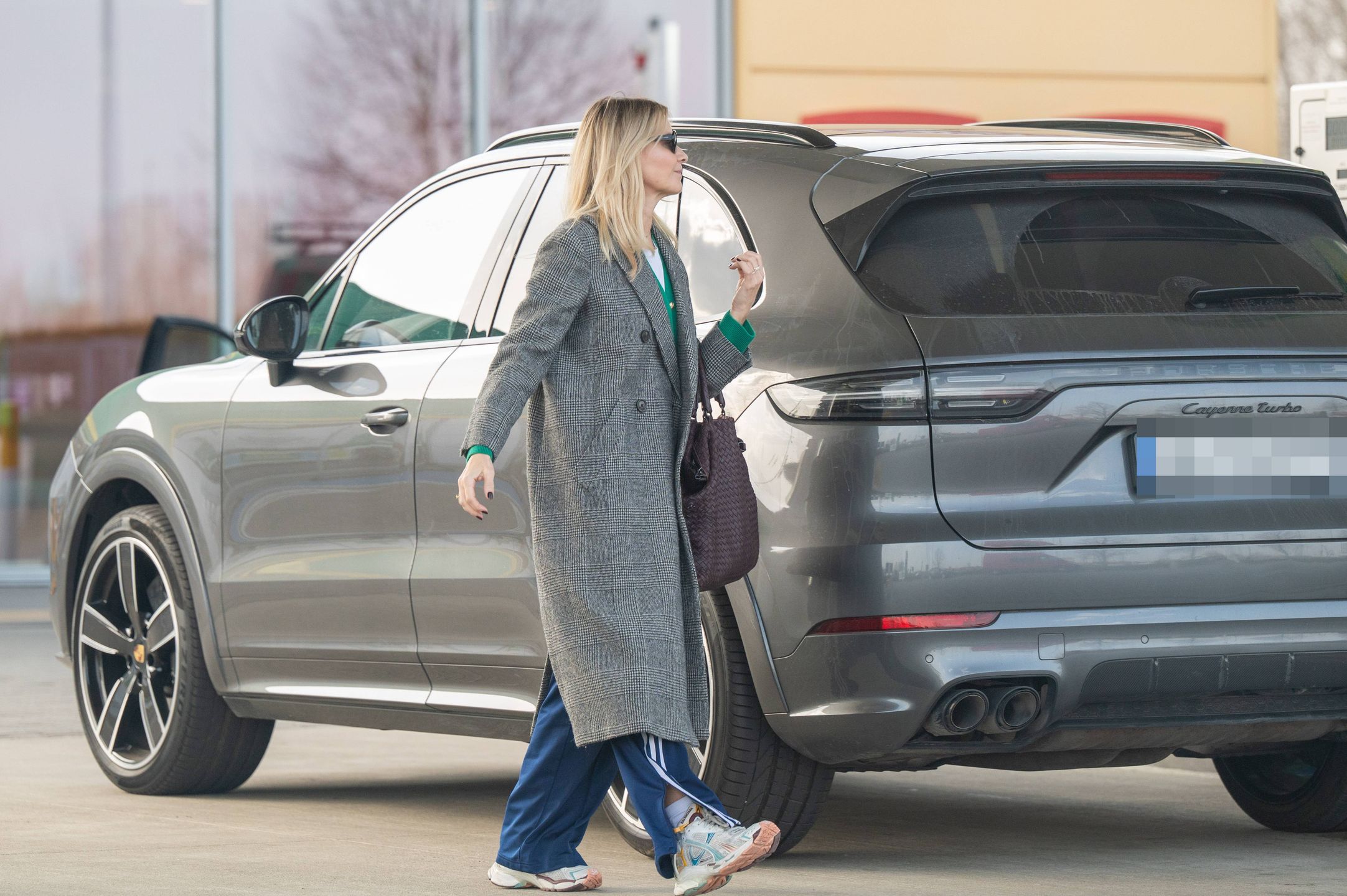 Małgorzata Kożuchowska na mieście