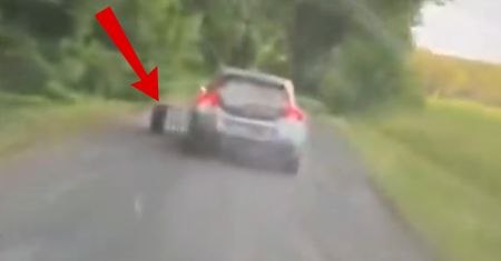 Ścigali 23-latka. I nagle coś takiego. Nagranie trafiło do sieci
