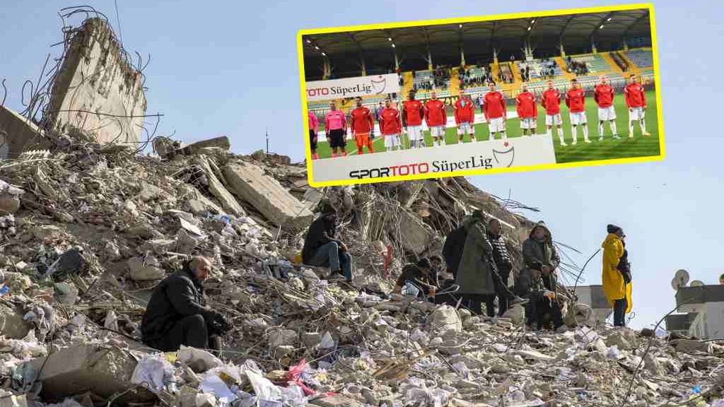 Miasto Gaziantep zniszczone podczas trzęsienia ziemi oraz piłkarze Gaziantep FK