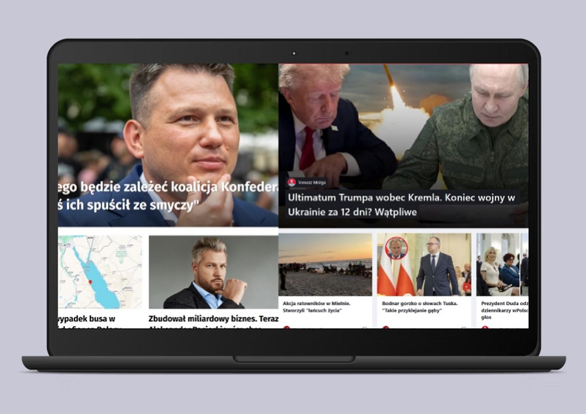 W newsach Interia przed WP.pl, a serwis Polsat News wyprzedził Tvn24.pl