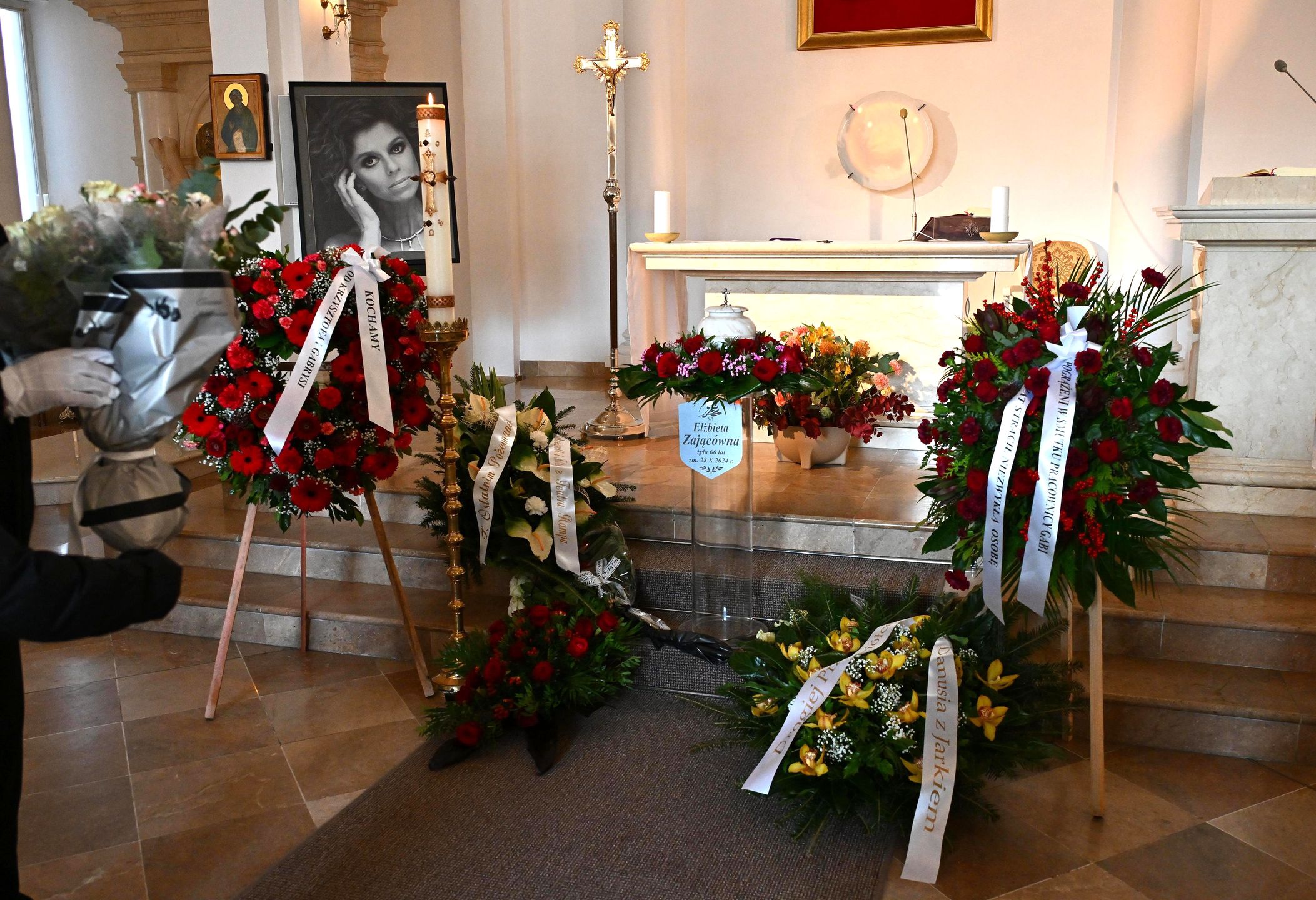 Pogrzeb Elżbiety Zającówny