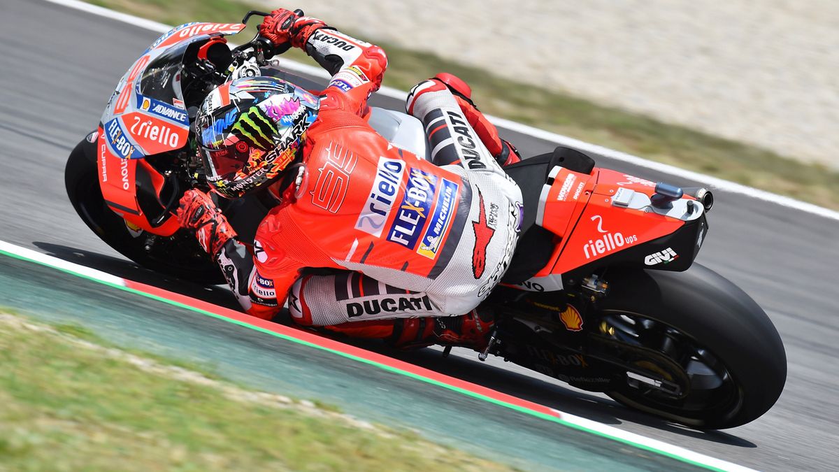 Materiały prasowe / Michelin / Jorge Lorenzo na torze 