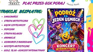 Gminny Dzień Dziecka w Poraju pełen atrakcji i emocji!
