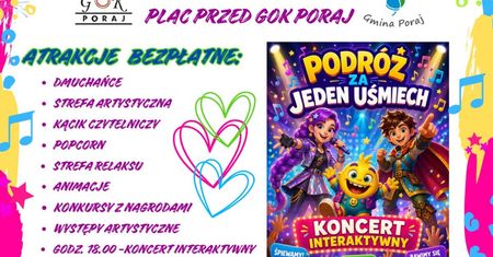 Gminny Dzień Dziecka w Poraju pełen atrakcji i emocji!