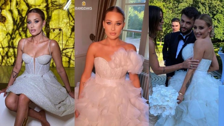 Wiemy, ILE kosztowała luksusowa suknia ślubna Andziaks