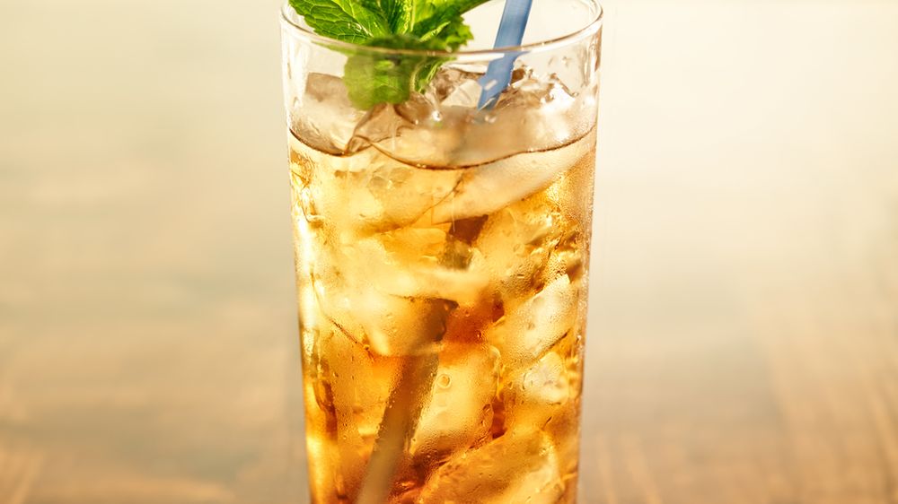 Czarna herbata light o smaku brzoskwiniowym