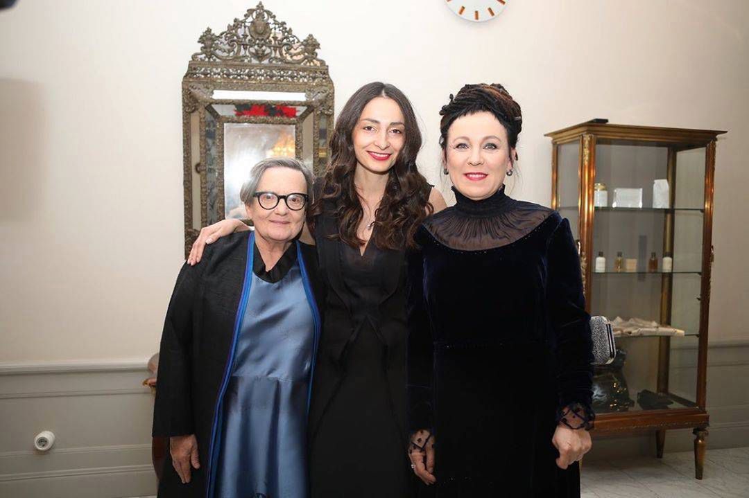 Olga Tokarczuk odebrała nagrodę Nobla