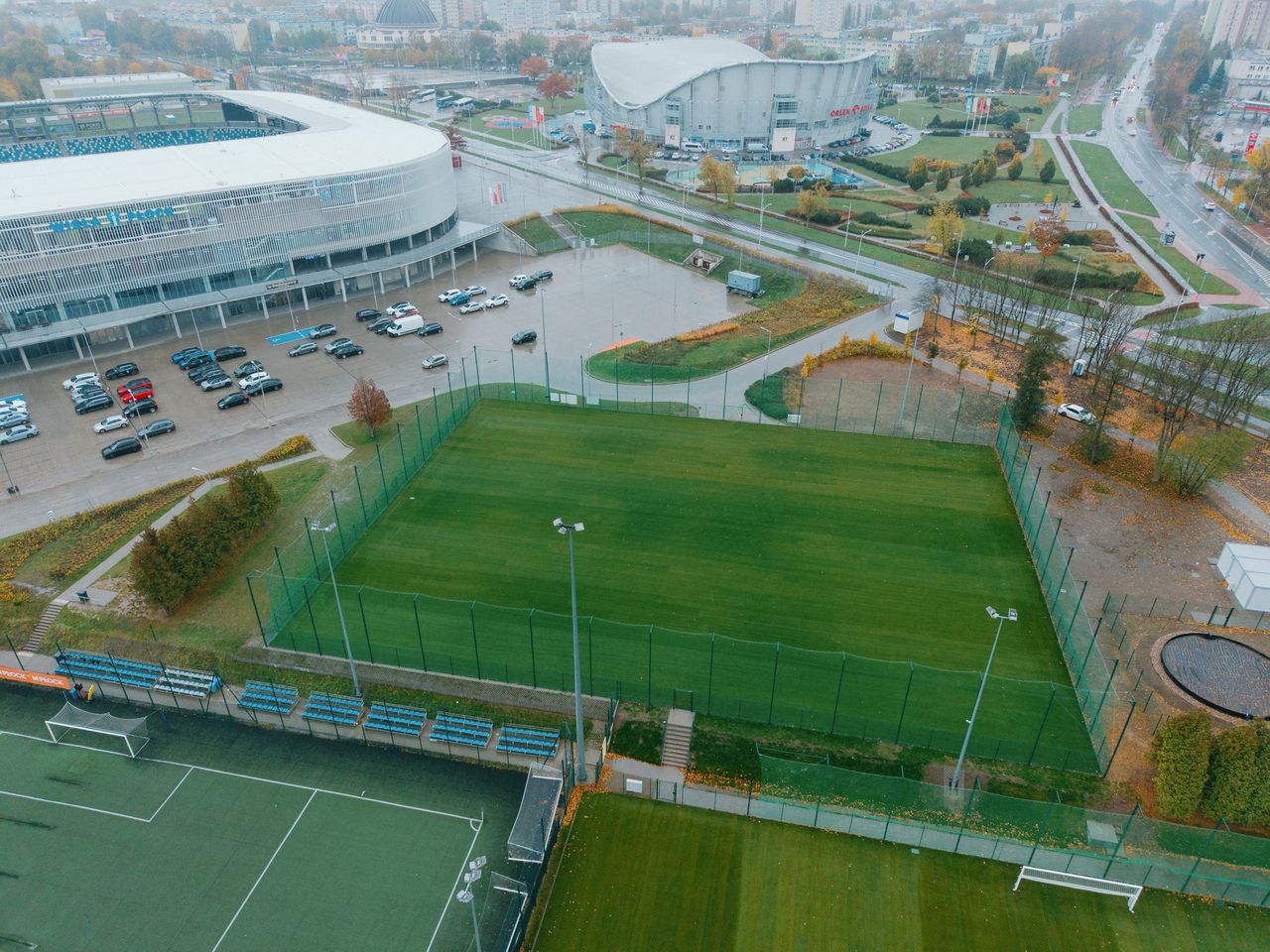 Nowe boiska treningowe przy Orlen Stadionie już gotowe. Wkrótce do użytku piłkarzy Wisły Płock i młodzieży