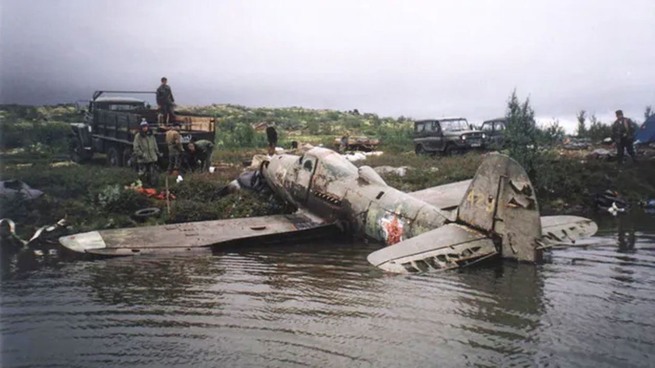 Unearthing history: Warplanes resurface in Murmansk lakes