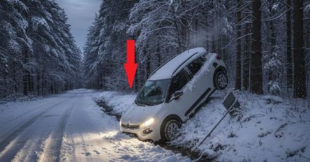 Pijany Brazylijczyk jechał w kierunku Zakopanego. Skończył w rowie