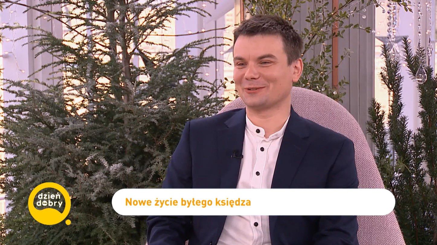 Marcin Adamiec w programie "Dzień Dobry TVN"