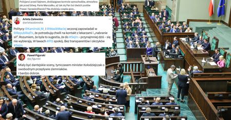 Sejm bez Kamińskiego i Wąsika. Lawina reakcji w sieci