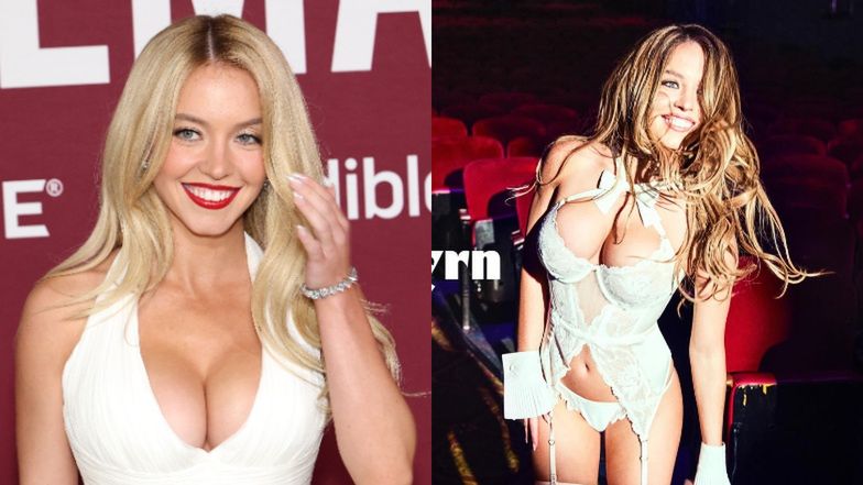 Sydney Sweeney promuje linię bielizny
