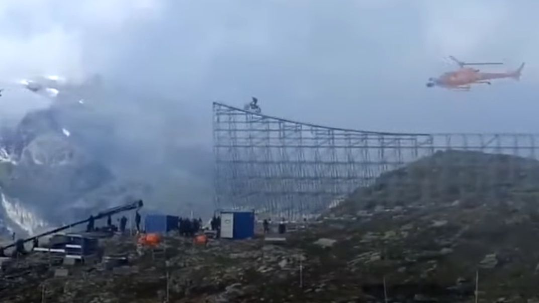 Niesamowity wyczyn kaskaderski