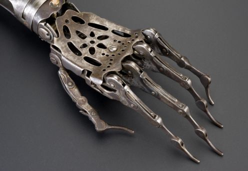Mechaniczna ręka z XIX wieku