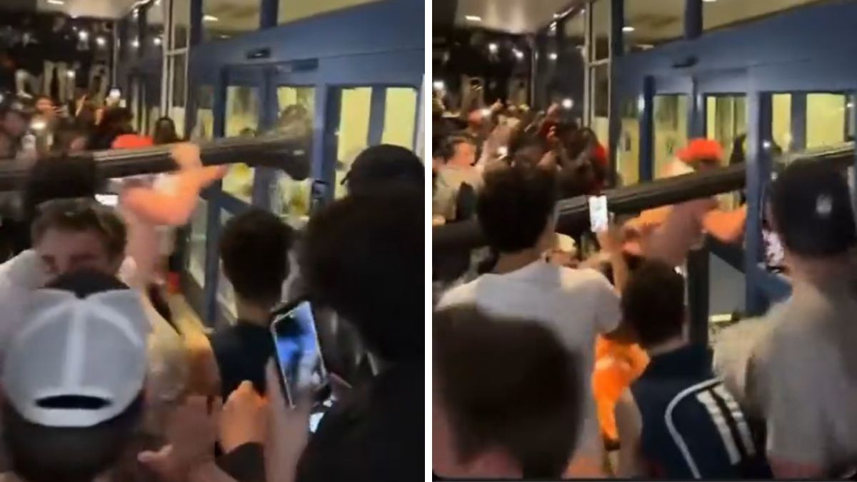 Szalone świętowanie fanów UConn