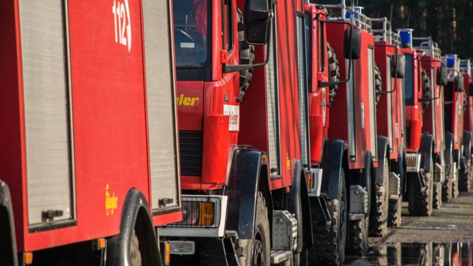 Alarm bombowy na MTP w Poznaniu.