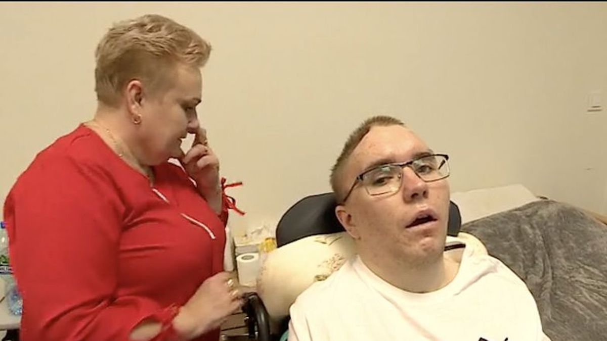 23-letni Jakub wymaga kosztownej rehabilitacji 