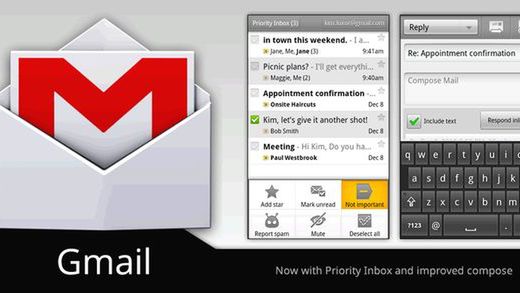Gmail z lepszą synchronizacją 1