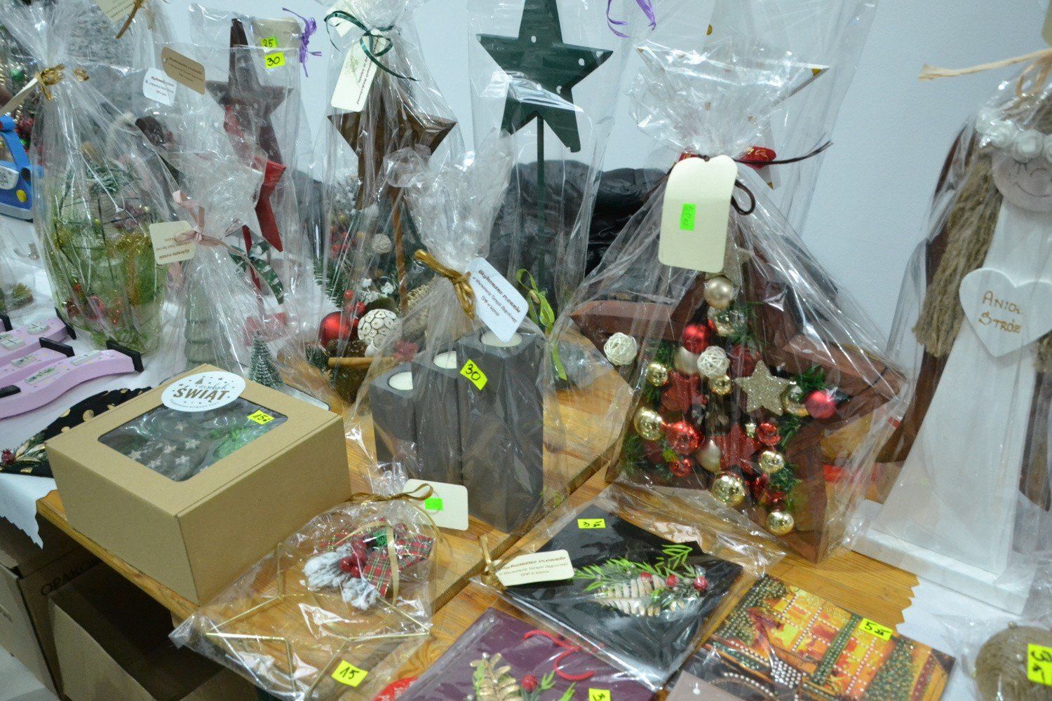 Na kiermaszu bożonarodzeniowym w Nowym Centrum Lipna