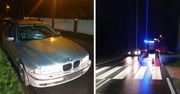 Wypadek śmiertelny w Niepołomicach. Pijany kierowca BMW potrącił pieszego na pasach i uciekł