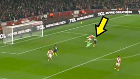 Fatalny błąd w obronie Arsenalu. Manchester United bezlitosny [WIDEO]