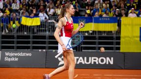 Martyna Kubka udzieliła lekcji tenisa nastolatce