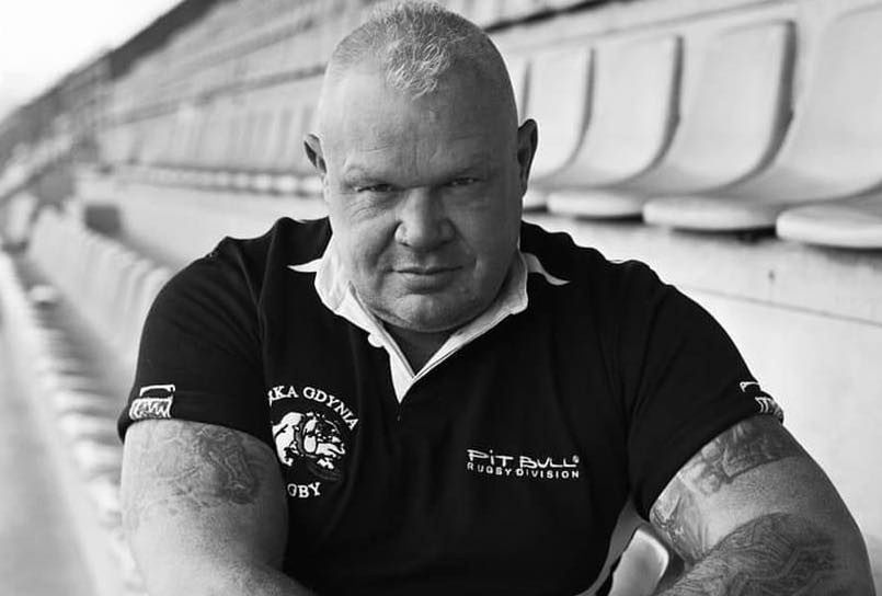 Legenda gdyńskiego rugby i chuliganów Zbyszek Rybak