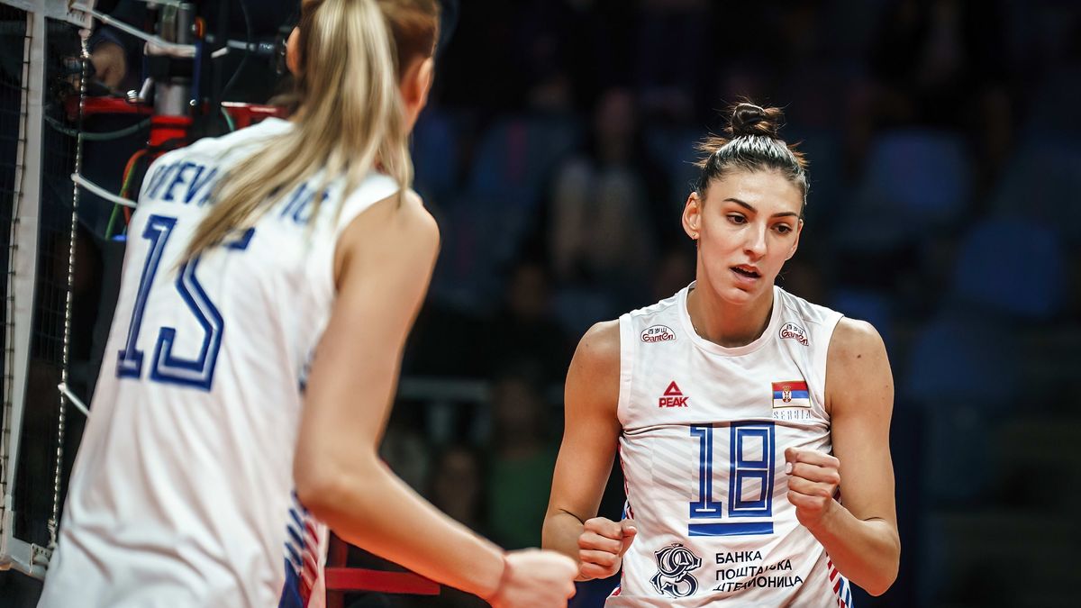 Materiały prasowe / FIVB / Na zdjęciu: reprezentantki Serbii