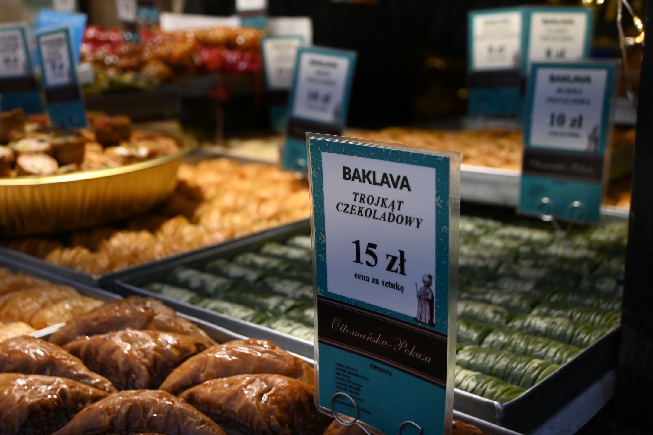 Baklava w różnych smakach