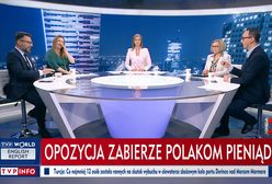 Politycy PiS śmiali się do rozpuku. Mina prezenterki TVP Info mówi wszystko