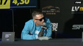 FAME MMA 6. Cypis bez żadnych hamulców. Rzucił do rywala, że nosem mógłby mu wybić oko